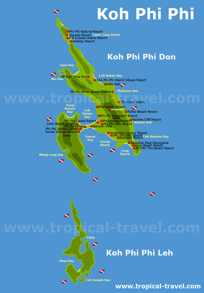 Koh Phi Phi Karte